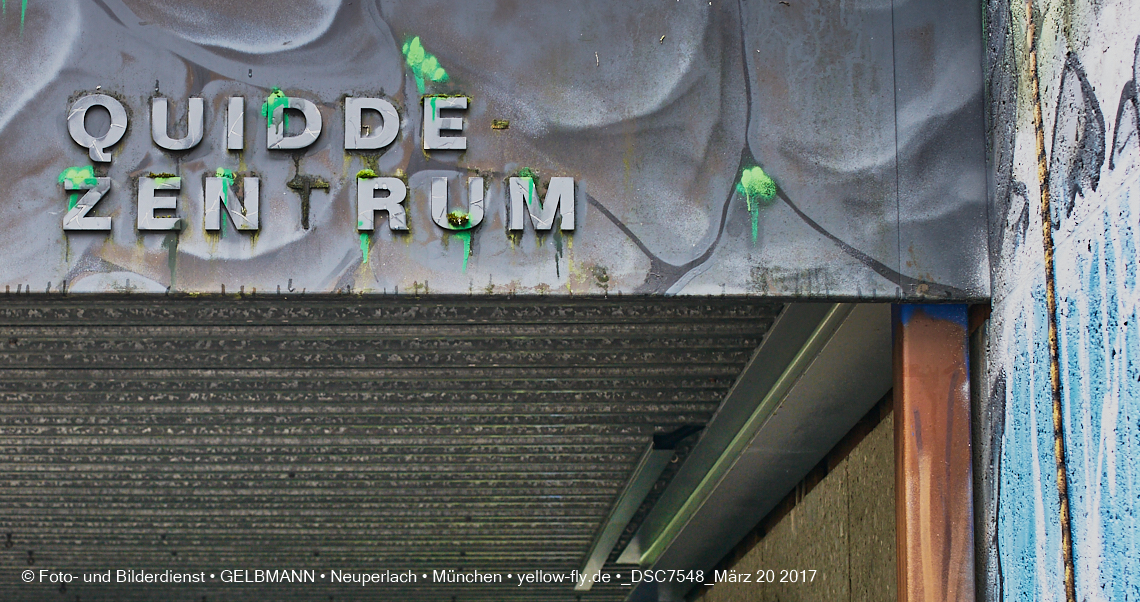 21.03.2017 - Abrissbaustelle Quiddezentrum in Neuperlach